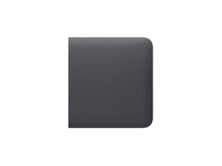 Ajax SideButton (1-gang)-GRA
