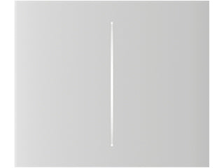 Ajax CenterButton (2-gang)-W Vert