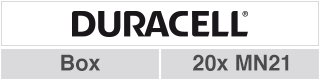Duracell 12V MN21 - Box(20) - afbeelding 2