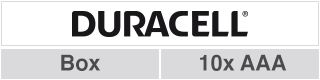 Duracell Procell 1.5V AAA- Box(10) - afbeelding 2