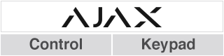 Ajax Keypad Plus-B - afbeelding 2