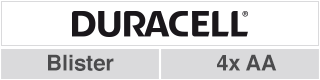 Duracell 1.2V AA Rechargeable-BL(4) - afbeelding 2