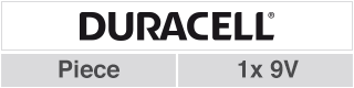 Duracell 9V Rechargeable - Piece(1) - afbeelding 2