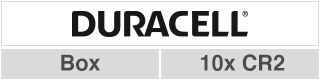 Duracell Intense 3V CR2 - Box(10) - afbeelding 2