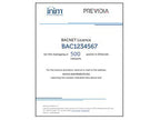 Inim PRALICBAC500 (L)