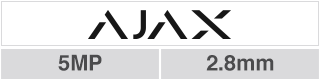 Ajax BulletCam (5 Mp/2.8 mm)-B - afbeelding 2