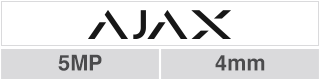 Ajax BulletCam (5 Mp/4 mm)-B - afbeelding 2