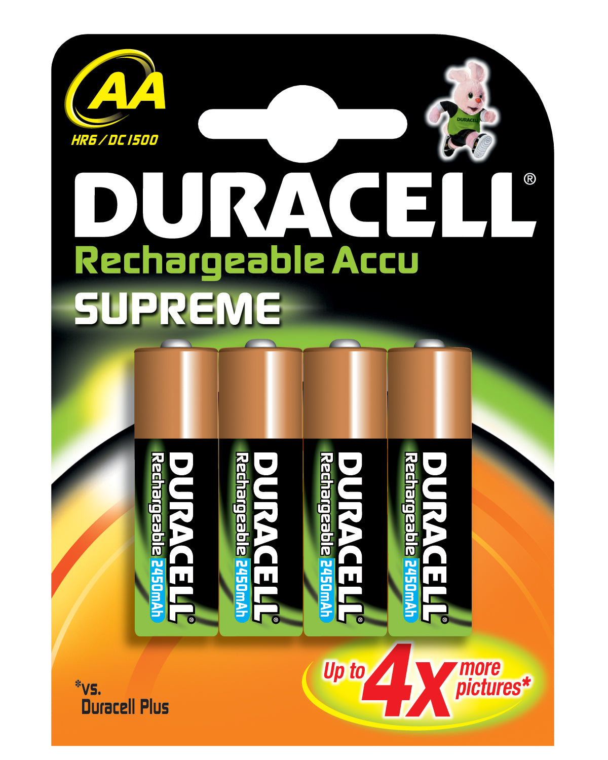 Duracell 1.2V AA Rechargeable-BL(4) - afbeelding 3