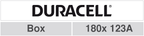 Duracell Intense 3V CR123 -Box(180) - afbeelding 2
