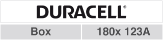 Duracell Intense 3V CR123 -Box(180) - afbeelding 2